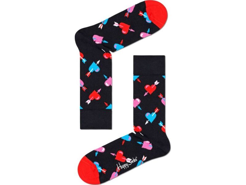 Happy Socks 2-Pack I Love You Socks Gift Set Multi 4300