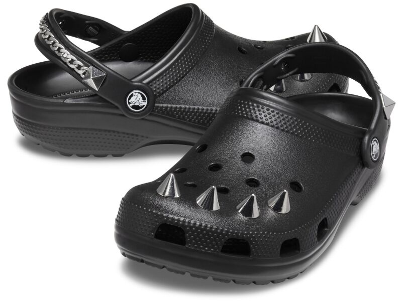 Crocs™ Classic Punk Rock Clog Black