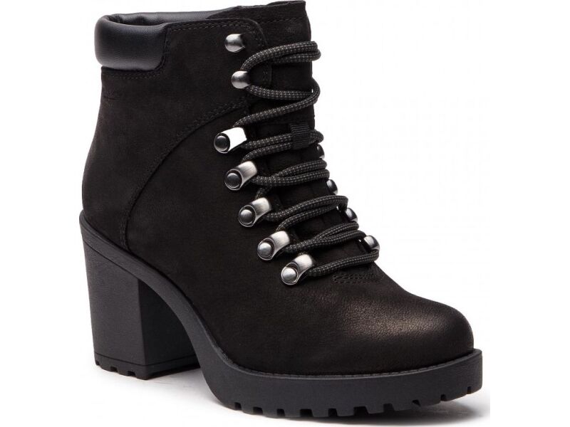 grace black goat nubuck boots