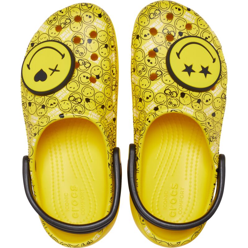 Crocs™ Classic Platform Smiley Clog Women's Multi