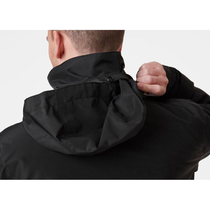 HELLY HANSEN Dubliner Insulated Long Jacket Men's Black