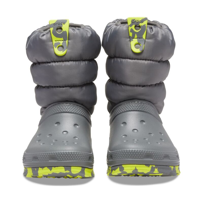 Crocs™ Classic Neo Puff Boot Kid's Slate Grey