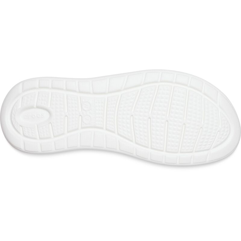 Crocs™ Literide Stretch Sandal Womens Light Grey/White