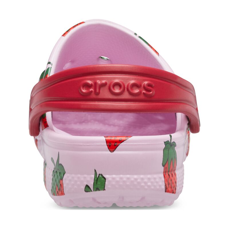 Crocs™ Baya Graphic Clog Kid's 206814 Ballerina Pink