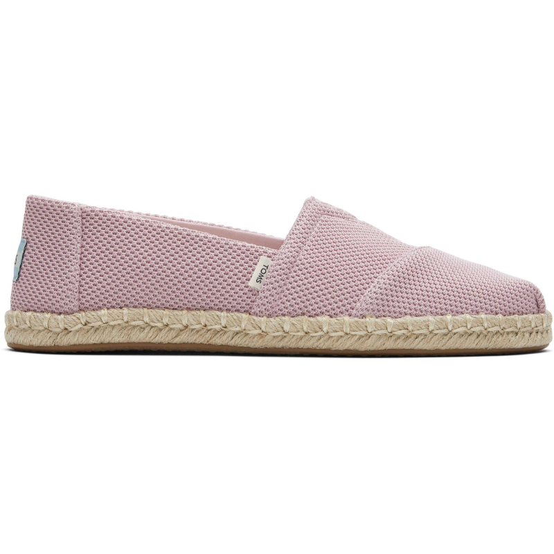 TOMS Repreve Knit Women's Rope Alpargata Chalky Pink