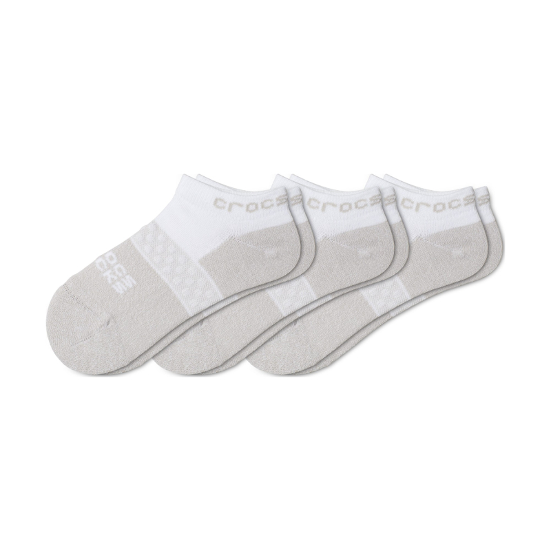 Носки Crocs™ Kid's Low Ever 3-Pack Socks  White