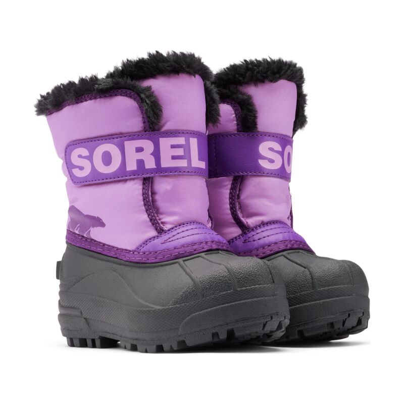 Sorel Snow Commander Kid's Gumdrop/Purple Violet