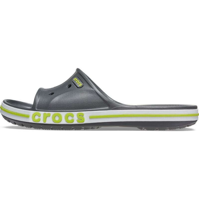 Crocs™ Bayaband Slide Slate Grey/Lime Punch
