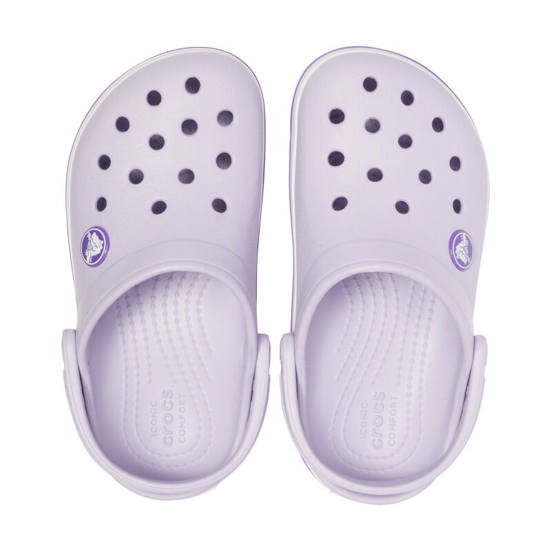 Crocs™ Crocband Clog Kid's Lavender/Neon Purple