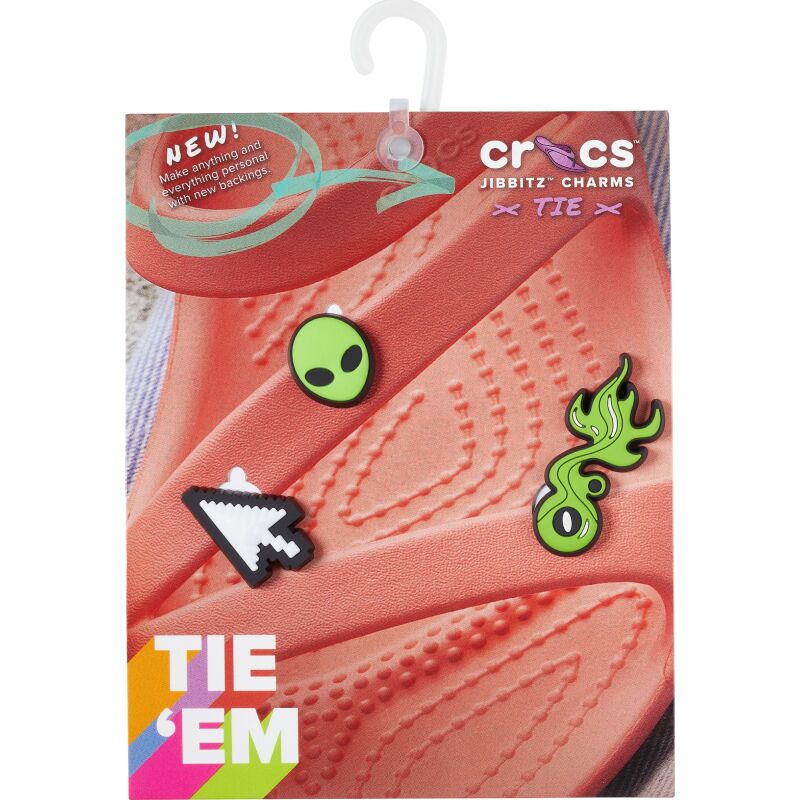 Crocs™ Jibbitz Green Sandal Backer 3-Pack 