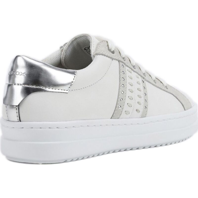 GEOX Pontoise Shoes D02FED085BNC White