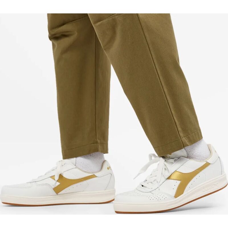 DIADORA B.Elite H Italia Sport White/Gold