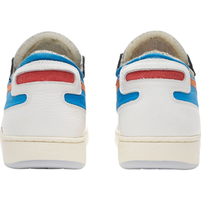 DIADORA Mi Basket Row Cut Milk Breakfast Blue Strong