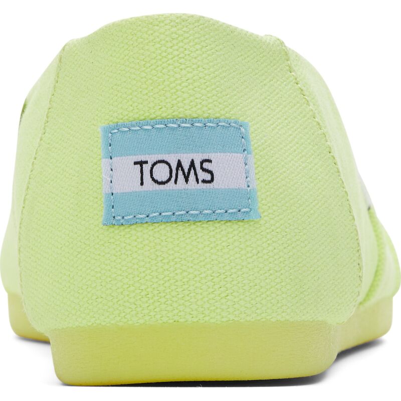 TOMS RECYCLED COTON CANVAS YELLOW