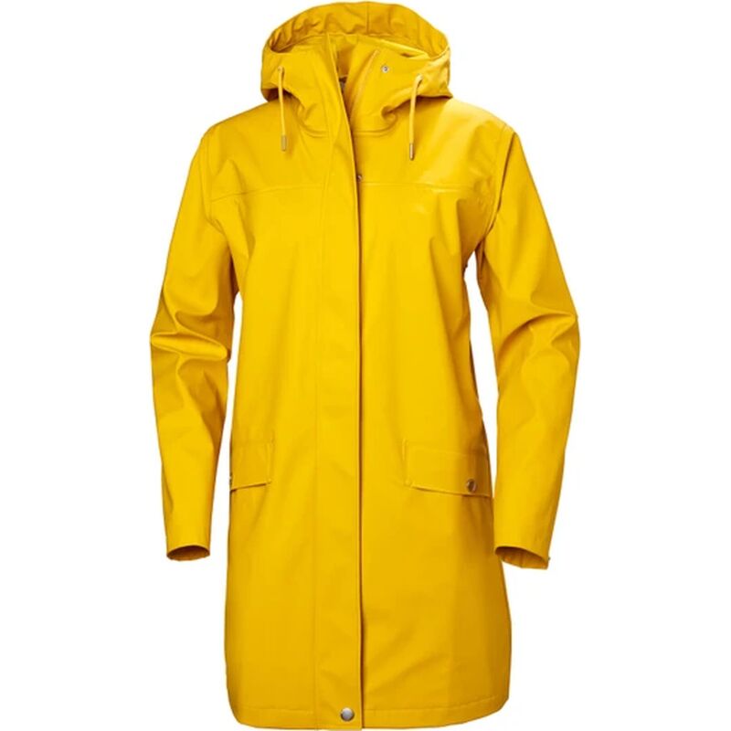 HELLY HANSEN Moss Rain Coat Women's Essential Yellow