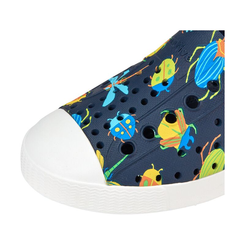 NATIVE  Jefferson Print Child Insight Blue/Shell White/Bug Buddies
