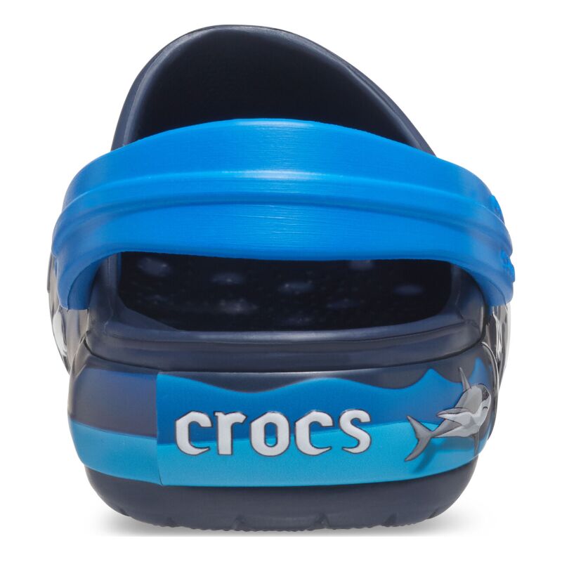 Crocs™ Fun Lab Shark Lights Clog Navy
