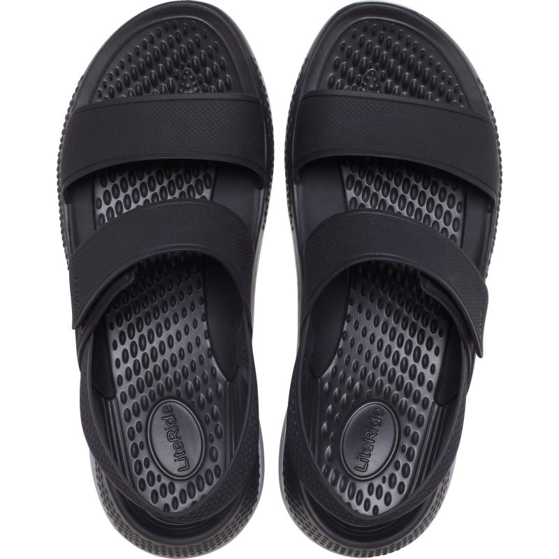 Crocs™ LiteRide 360 Sandal Women's Black/Light Grey