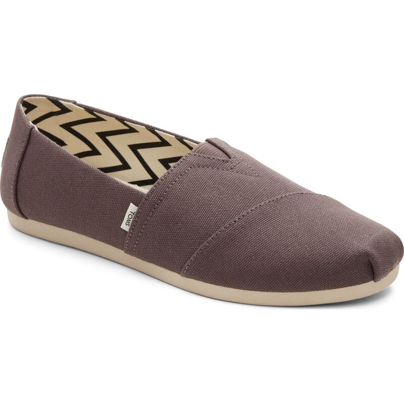 TOMS Recycled Cotton Canvas Women's Alpargata Ash