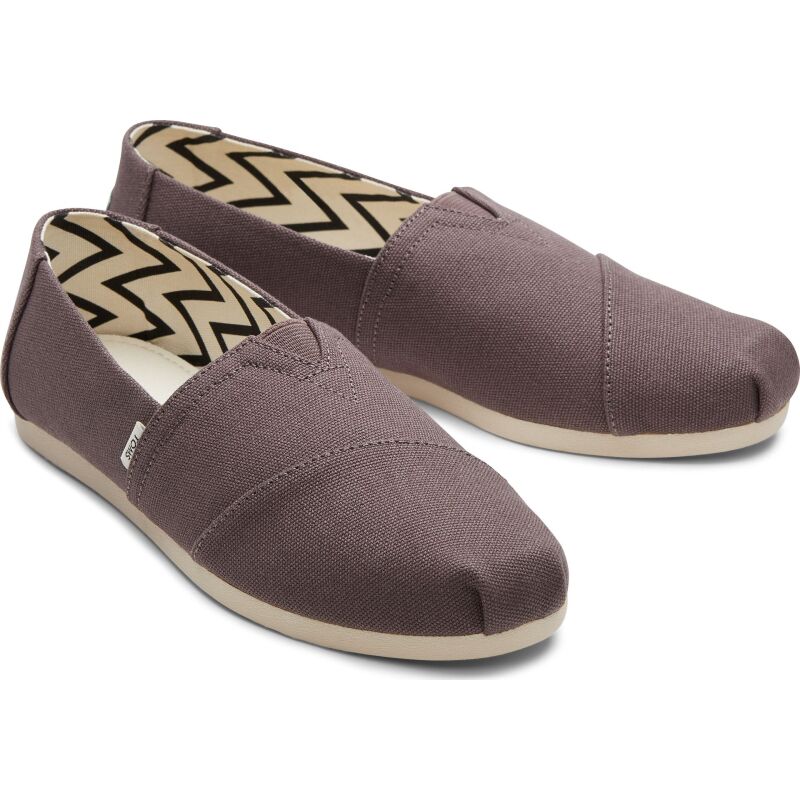 TOMS Recycled Cotton Canvas Women's Alpargata Ash