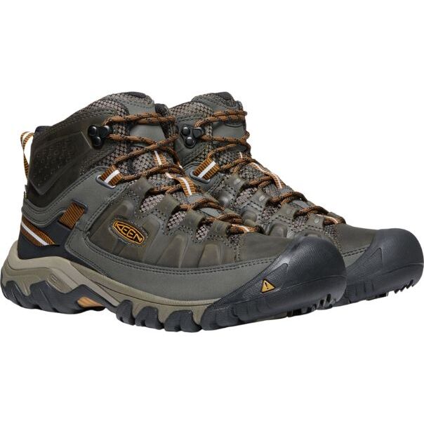 Keen Targhee III Mid WP Men's Black Olive/Golden Brown