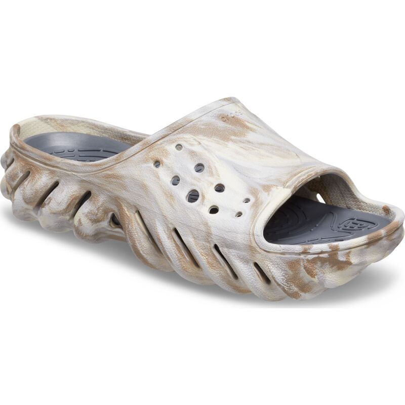 Crocs™ Echo Marbled Slide Bone/Multi