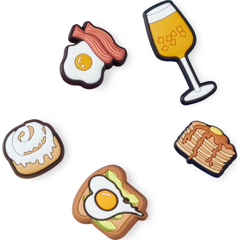 Crocs™ Jibbitz Lets Go Brunch 5 Pack Multi