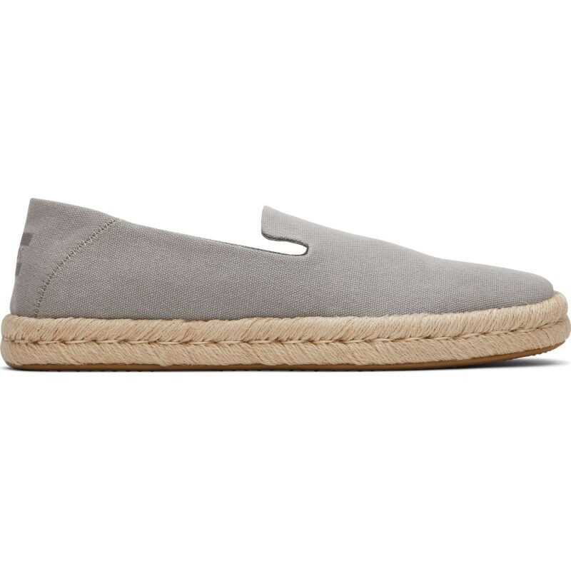 TOMS Recycled Cotton Canvas Men Santiago Drizzle Grey