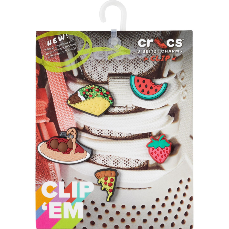 Crocs™ ALL THE FOOD LACE BACKER 5-PACK G0886900-MU 