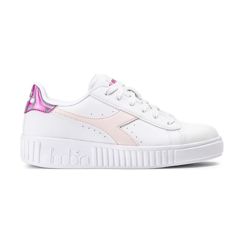 DIADORA Game Step Ps Kid's White/Robinia Violet