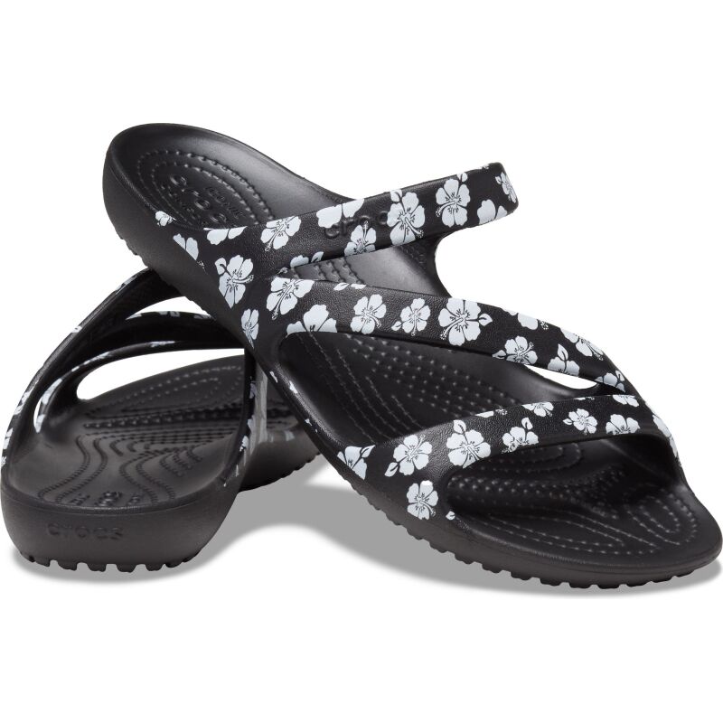 Crocs™ Kadee II Retro Resort Sandal Women's Black/White