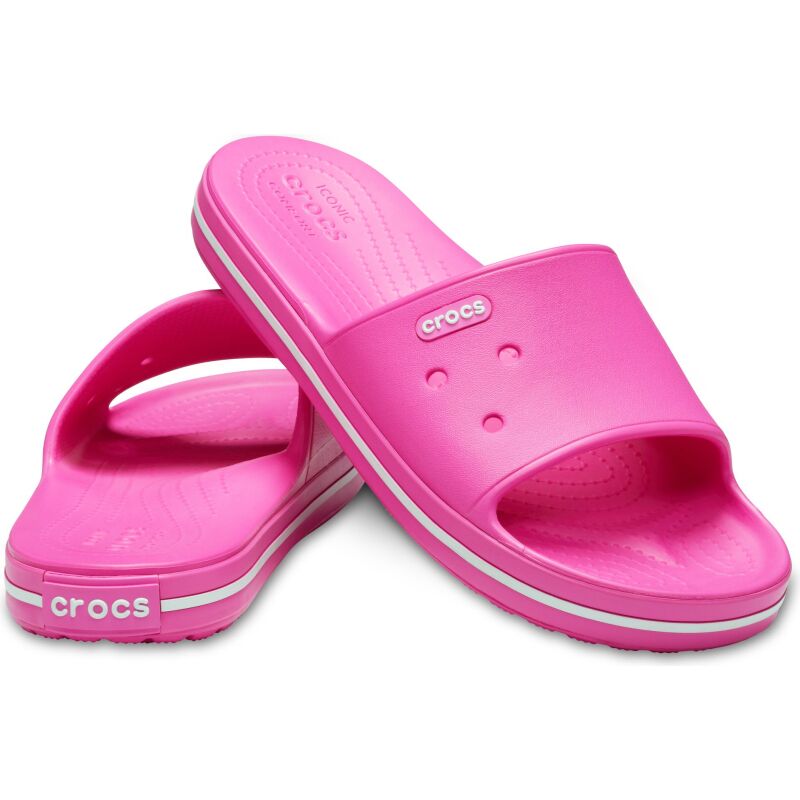 Crocs™ Crocband III Slide Electric Pink/White