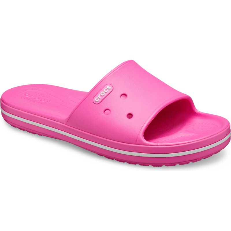 Crocs™ Crocband III Slide Electric Pink/White