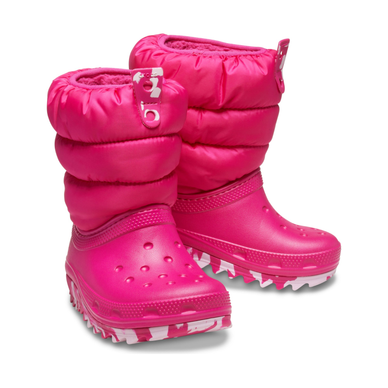 Crocs™ Classic Neo Puff Boot Toddler's 207683 Candy Pink