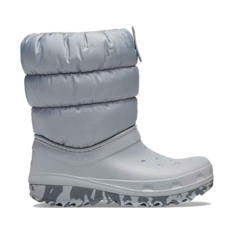 Crocs™ Classic Neo Puff Boot Kid's 207684 Light Grey