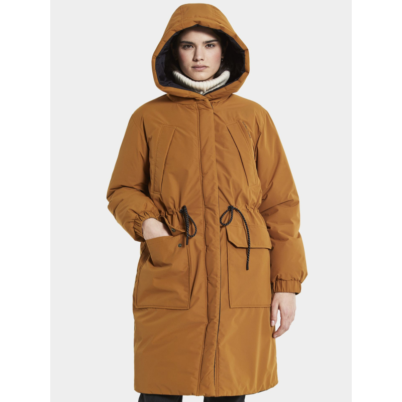 Didriksons Anna Women's Parka Black/Cayenne