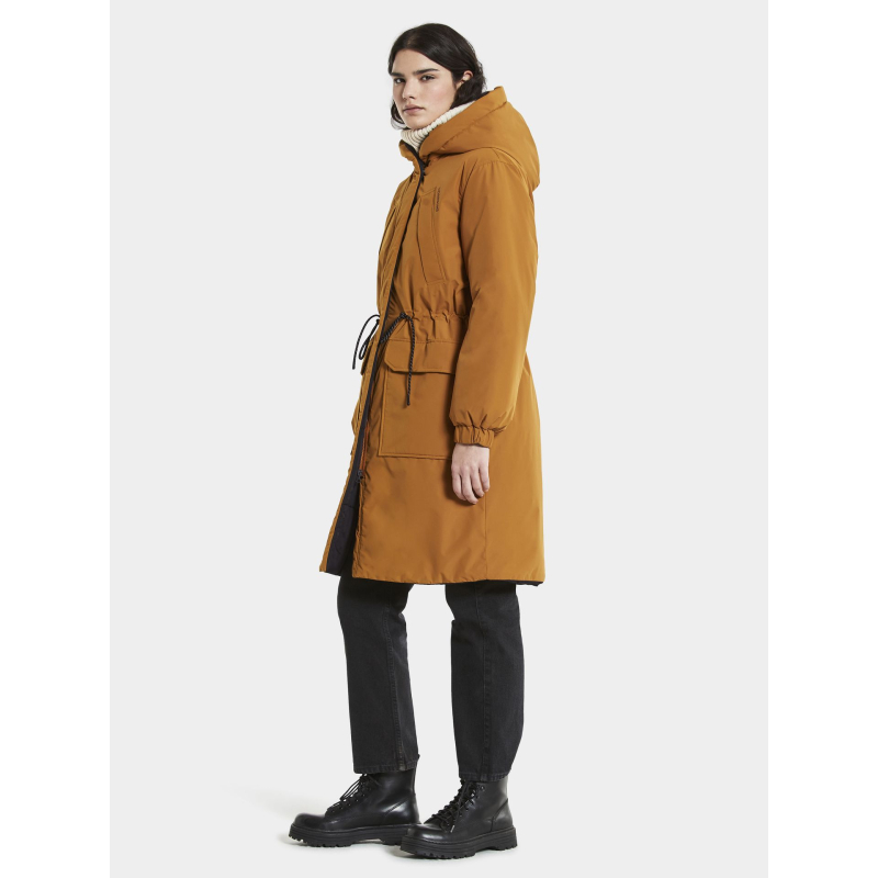 ANNA  WOMEN'S PARKA Black/Cayenne