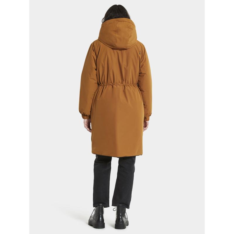 ANNA  WOMEN'S PARKA Black/Cayenne