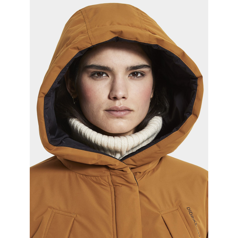 ANNA  WOMEN'S PARKA Black/Cayenne