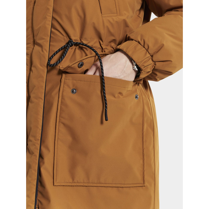 Didriksons Anna Women's Parka Black/Cayenne