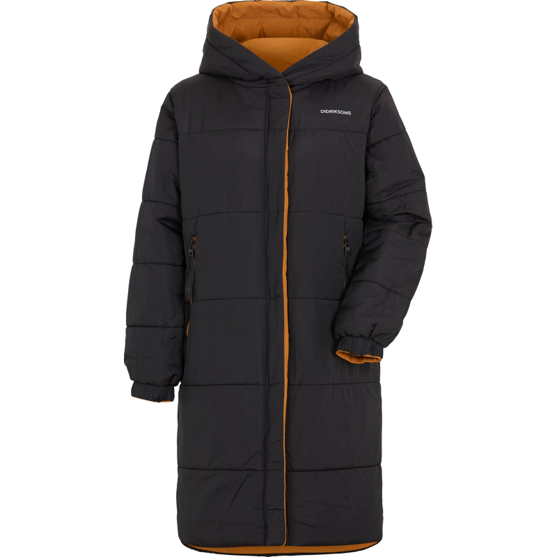 ANNA  WOMEN'S PARKA Black/Cayenne