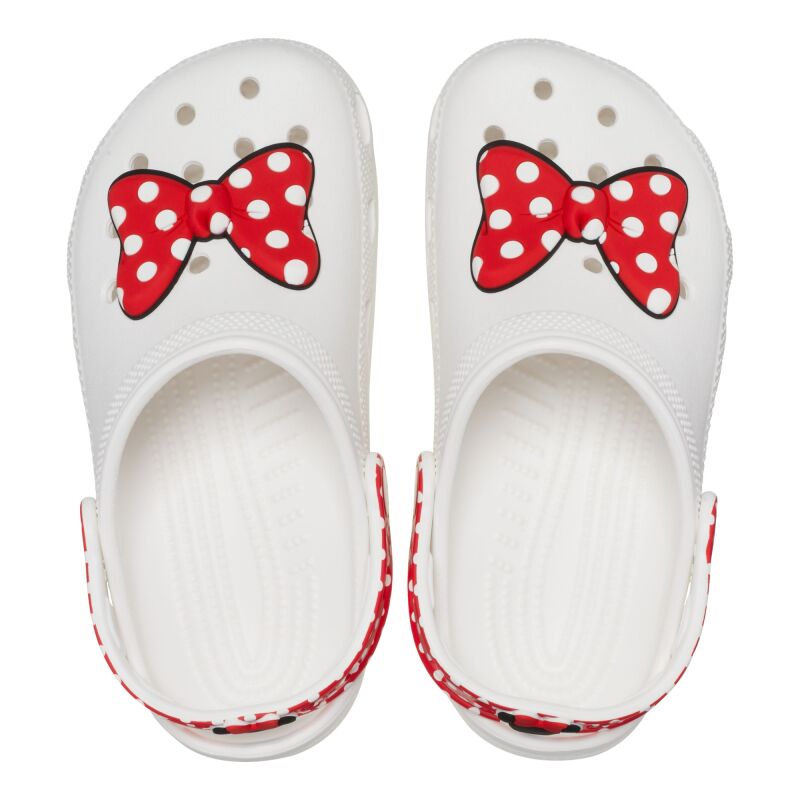 Crocs™ Disney Minnie Mouse Classic Clog Kid's 208711 White/Red