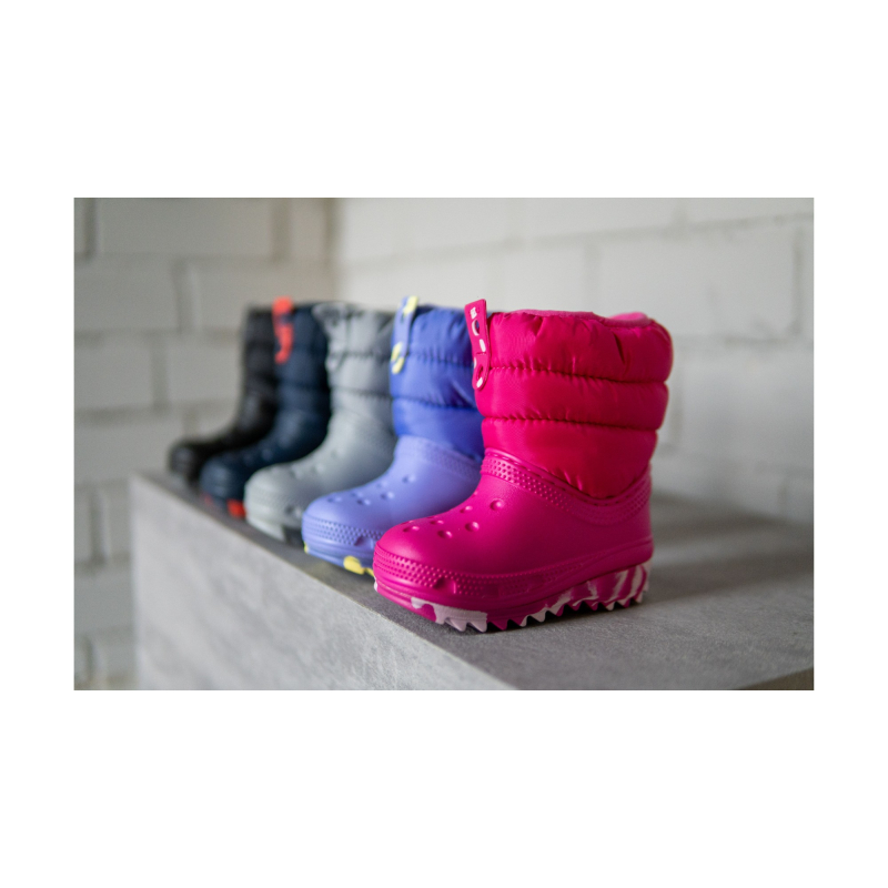 Crocs™ Classic Neo Puff Boot Toddler's 207683 Candy Pink