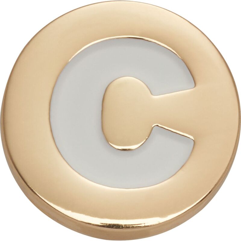 Crocs™ Jibbitz Gold Letter C 