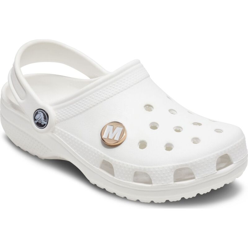 Crocs™ Jibbitz Gold Letter M 