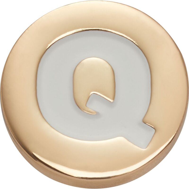 Crocs™ Jibbitz Gold Letter Q 