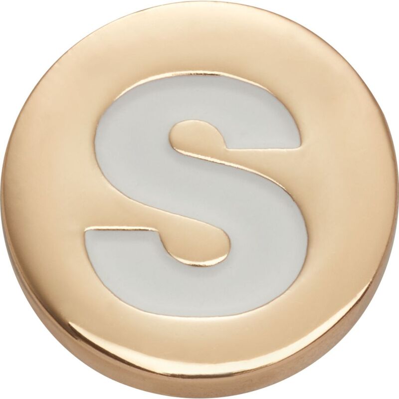 Crocs™ Jibbitz Gold Letter S 
