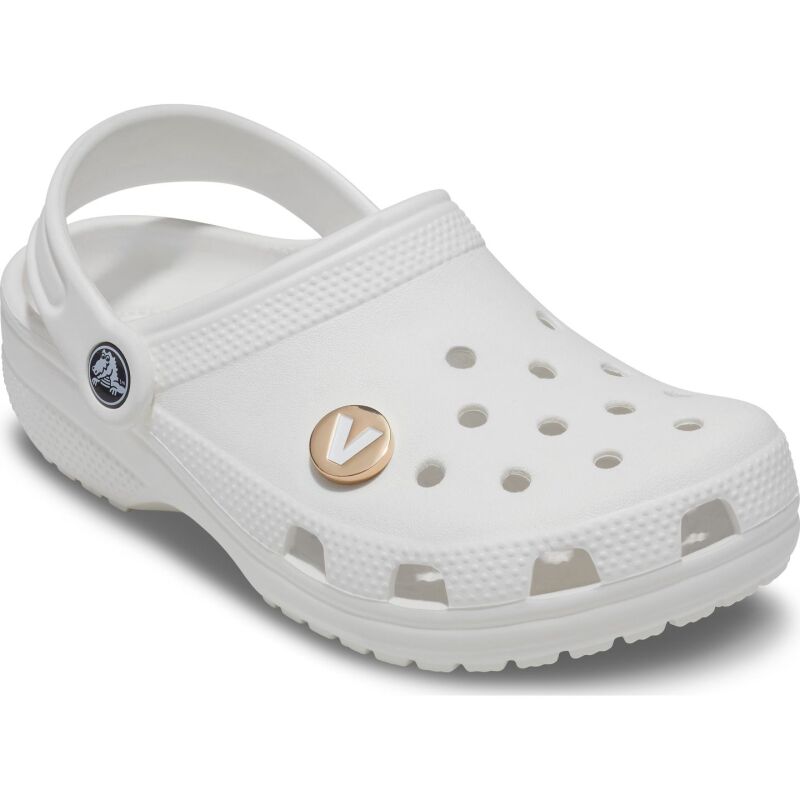 Crocs™ Jibbitz Gold Letter V 