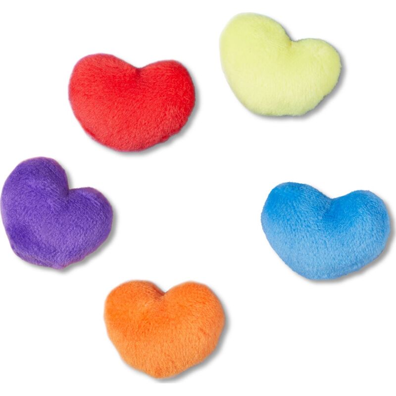 Crocs™ Jibbitz Fuzzy Heart 5 Pack 
