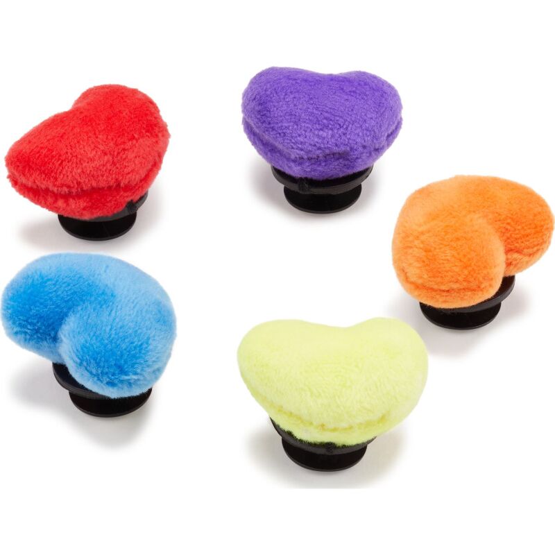 Crocs™ Jibbitz Fuzzy Heart 5 Pack 
